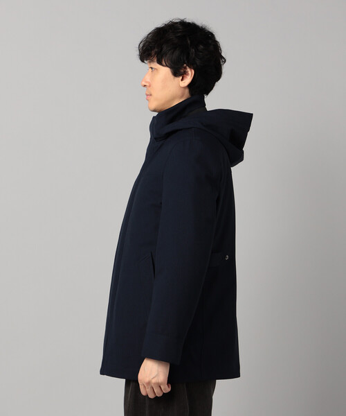COMME CA MEN(コムサメン)の「【3WAY】ラミネート加工バーズアイ コート(その他アウター・メンズ・ネイビー/チャコールグレー・S/M/L/XL)」の19枚目の写真