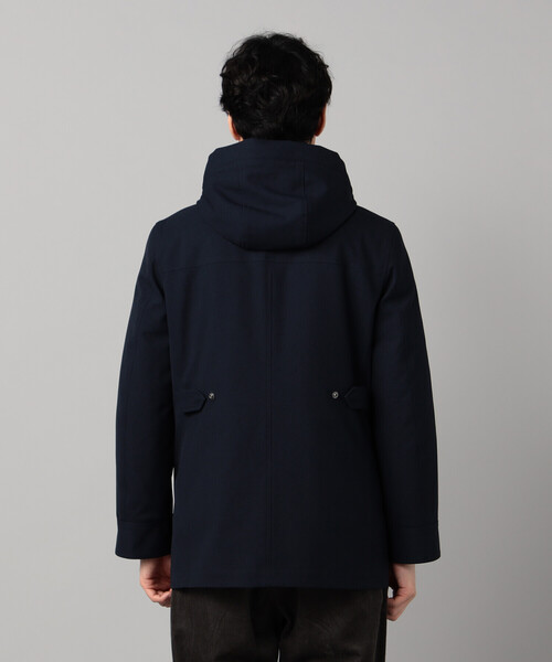 COMME CA MEN(コムサメン)の「【3WAY】ラミネート加工バーズアイ コート(その他アウター・メンズ・ネイビー/チャコールグレー・S/M/L/XL)」の20枚目の写真