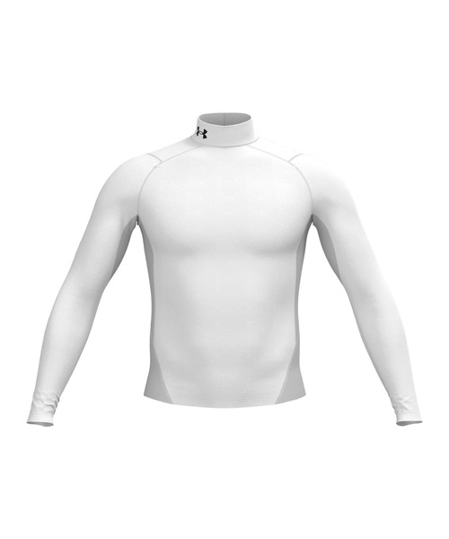 UNDER ARMOUR（アンダーアーマー）の「アンダーアーマー  UAコールドギアアーマー コンプレッション ロングスリーブ モックネック シャツ（シャツ/ブラウス・メンズ・ブラック/ホワイト・M/L/LL/3L/S）」の11枚目の写真