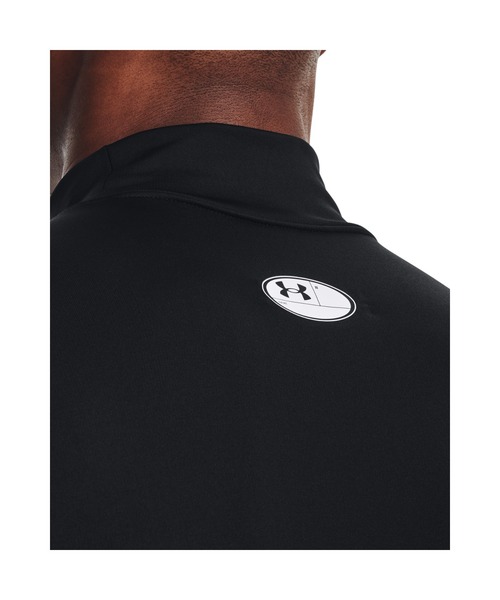 UNDER ARMOUR（アンダーアーマー）の「アンダーアーマー  UAコールドギアアーマー コンプレッション ロングスリーブ モックネック シャツ（シャツ/ブラウス・メンズ・ブラック/ホワイト・M/L/LL/3L/S）」の8枚目の写真