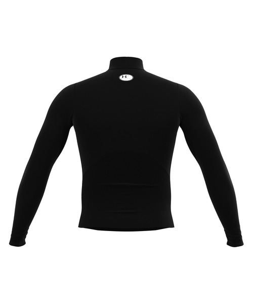 UNDER ARMOUR（アンダーアーマー）の「アンダーアーマー  UAコールドギアアーマー コンプレッション ロングスリーブ モックネック シャツ（シャツ/ブラウス・メンズ・ブラック/ホワイト・M/L/LL/3L/S）」の13枚目の写真