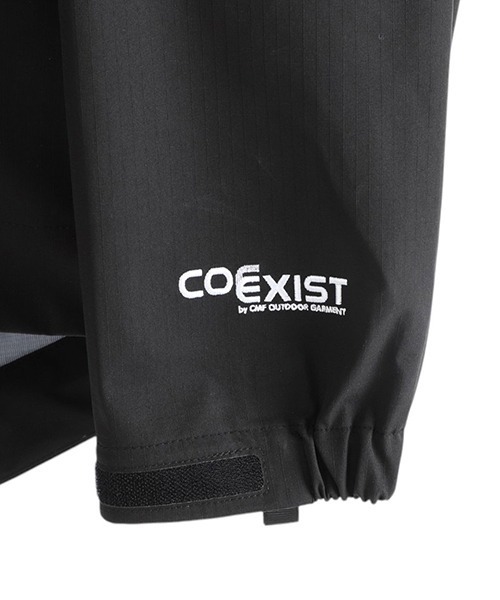 CMF OUTDOOR GARMENT（シーエムエフアウトドアガーメント）の「CMF OUTDOOR GARMENT / シーエムエフ アウトドア ガーメント：LEVEL6 COEXIST：CMF2501-J02C[AST]（マウンテンパーカー・メンズ・ブラック・M/L）」の5枚目の写真