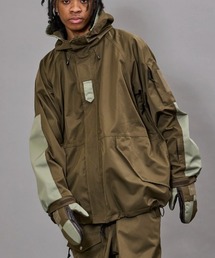 UNFRM OUTDOOR STANDARD（ユニフォームアウトドアスタンダード）の「【UNFRM OUTDOOR STANDARD/ユニフォームアウトドアスタンダード】2WAY MILITARY COLD WEATHER JACKET  スノーウエア　マウンテンジャケット　撥水加工　耐水圧10,000mm　透湿性20,000g（ナイロンジャケット・メンズ）」