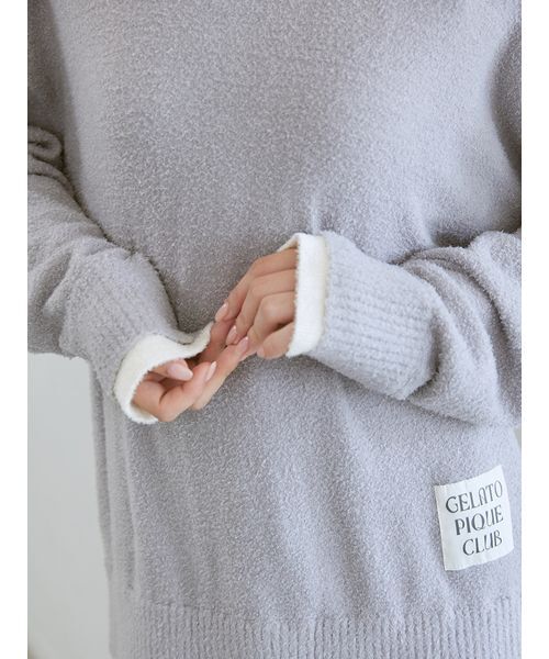 な*様 GELATO PIQUE CLUB ルームウェア グレー　美品 gelato pique（ジェラートピケ）の「裏毛ロングパンツ（ルームウェア