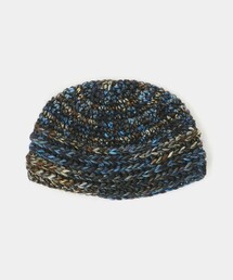 【reverve】リバーブ ネイビーミックス 半袖 コットン ニット reverve】リバーブ ネイビーミックス 半袖 コットン ニット reverve