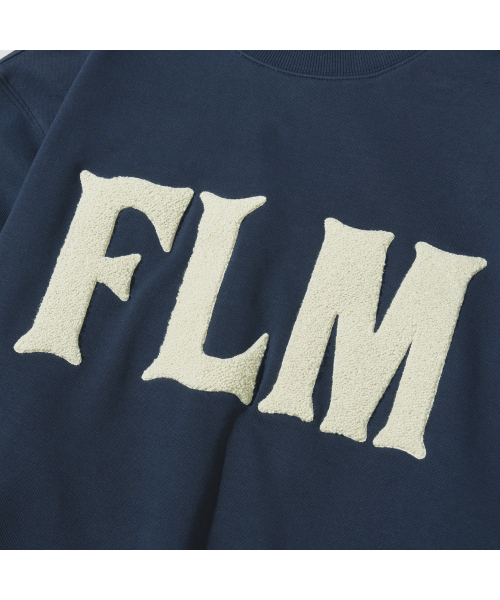 F.ILLUMINATE（フィルミネイト）の「FLM ブークルロゴスウェットシャツ-ネイビー（スウェット・レディース・その他・SMALL/MEDIUM/LARGE）」の8枚目の写真