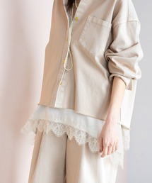 Elura | レースサテンキャミソール/625546(キャミソール)