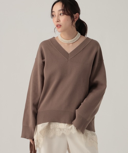 Elura（エルーラ）の「レースサテンキャミソール/625546（キャミソール・レディース・ブラック/オフホワイト・FREE）」の20枚目の写真