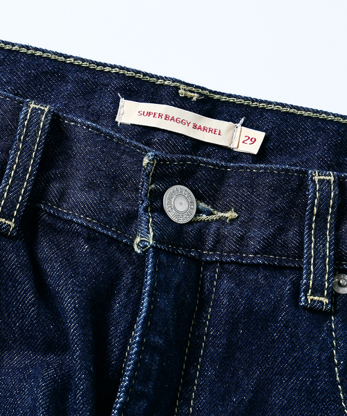 Levi's(リーバイス)の「【L30】LEVI’S(R) / リーバイス(R) スーパーバギー バレルジーンズ(デニムパンツ・メンズ・ダークブルー・27/29/31/33)」の6枚目の写真