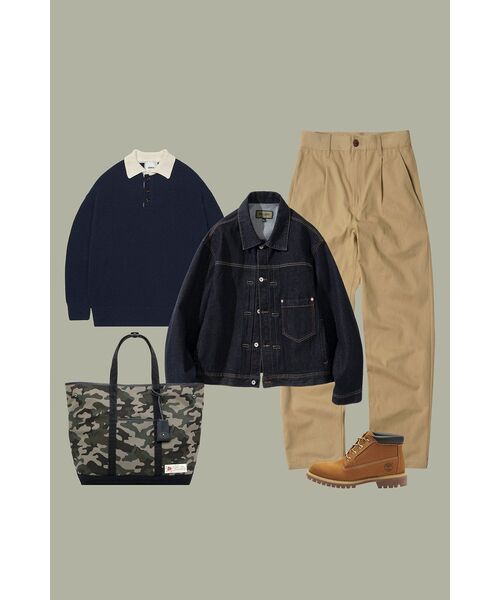 FRIZMWORKS(フリズムワークス)の「OG HAWORTH ONE TUCK PANTS _ BEIGE(その他パンツ・メンズ・その他・SMALL/MEDIUM/LARGE/X-LARGE)」の9枚目の写真