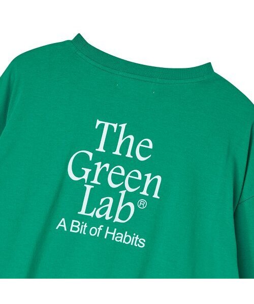 THE GREEN LAB（ザグリーンラボ）の「エッセンシャルクロップ長袖Tシャツ[グリーン]（Tシャツ/カットソー・レディース・その他・FREE）」の9枚目の写真