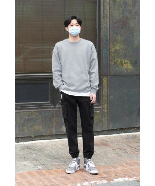 『kfr 』グレー スウェットシャツ SOUND SHOP balansa kfr 様専用』グレー スウェットシャツ SOUND SHOP balansa