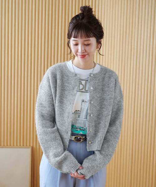 ZOZO限定】手洗い可 / コンパクトニットカーデ（カーディガン/ボレロ