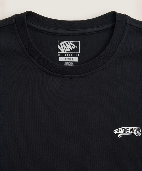 VANS（バンズ）の「YUSUKE HANAI Tシャツ / HANAI LS TEE Black VN000SPSBLK1（Tシャツ/カットソー・メンズ・ブラック・LARGE/MEDIUM/SMALL/X-LARGE/X-SMALL/XX-LARGE）」の3枚目の写真