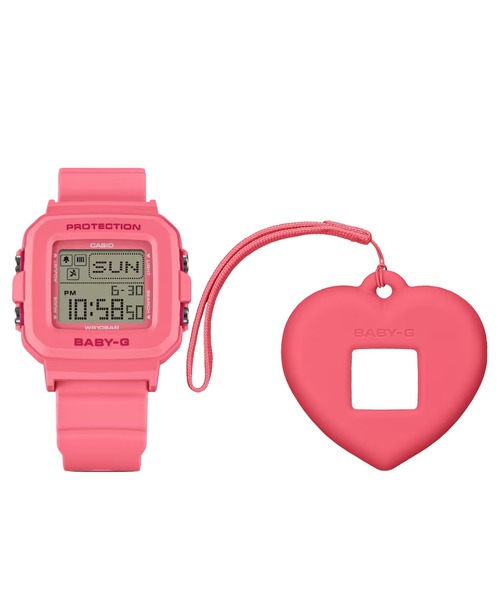 G-SHOCK(ジーショック)の「BABY-G/ベイビージー 腕時計 "BABY-G+PLUS" BGD-10KH-4JR(デジタル腕時計・レディース・ピンク・FREE)」の1枚目の写真
