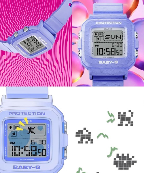 G-SHOCK(ジーショック)の「BABY-G/ベイビージー 腕時計 "BABY-G+PLUS" BGD-10KH-4JR(デジタル腕時計・レディース・ピンク・FREE)」の21枚目の写真