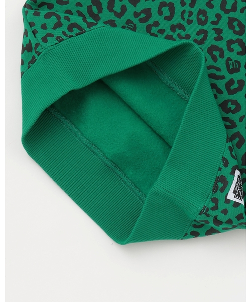 XLARGE KIDS（エクストララージキッズ）の「レオパード総柄パーカー（パーカー・キッズ・トップグレー/グリーン・90cm/130cm/110cm/140cm/100cm/120cm）」の9枚目の写真