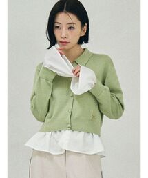 LAGUNAMOON | ペプラムドッキングニットカーディガン(カーディガン/ボレロ)