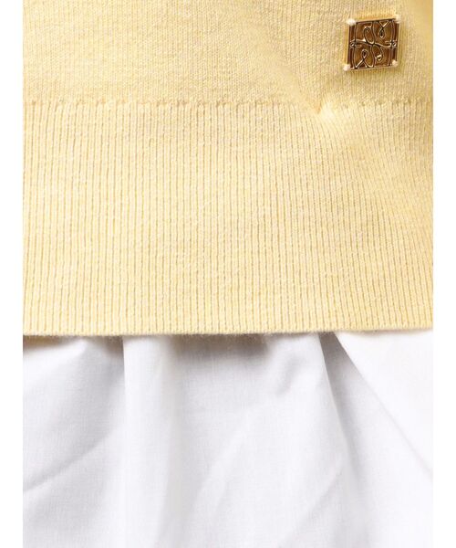 LAGUNAMOON（ラグナムーン）の「ペプラムドッキングニットカーディガン（カーディガン/ボレロ・レディース・チャコールグレー/イエロー/ブラウン/グリーン・FREE）」の17枚目の写真