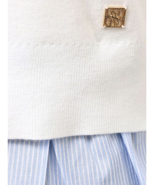 LAGUNAMOON（ラグナムーン）の「ペプラムドッキングニットカーディガン（カーディガン/ボレロ・レディース・チャコールグレー/イエロー/ブラウン/グリーン・FREE）」の20枚目の写真