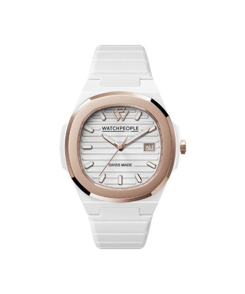 WATCHPEOPLE(ウォッチピープル)の「「WATCHPEOPLE/ウォッチピープル」WP7 - ソリッド - シリ(アナログ腕時計・メンズ・ブラック系その他/ブラック×ブルー/ホワイト×ゴールド/ブラック×グリーン/ミント/ホワイト系その他/ブラック×ゴールド/ブラック×シルバー・FREE)」の1枚目の写真