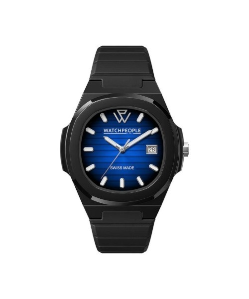 WATCHPEOPLE(ウォッチピープル)の「「WATCHPEOPLE/ウォッチピープル」WP7 - ソリッド - シリ(アナログ腕時計・メンズ・ブラック系その他/ブラック×ブルー/ホワイト×ゴールド/ブラック×グリーン/ミント/ホワイト系その他/ブラック×ゴールド/ブラック×シルバー・FREE)」の4枚目の写真