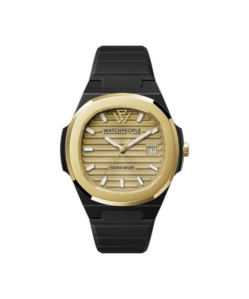 WATCHPEOPLE(ウォッチピープル)の「「WATCHPEOPLE/ウォッチピープル」WP7 - ソリッド - シリ(アナログ腕時計・メンズ・ブラック系その他/ブラック×ブルー/ホワイト×ゴールド/ブラック×グリーン/ミント/ホワイト系その他/ブラック×ゴールド/ブラック×シルバー・FREE)」の7枚目の写真