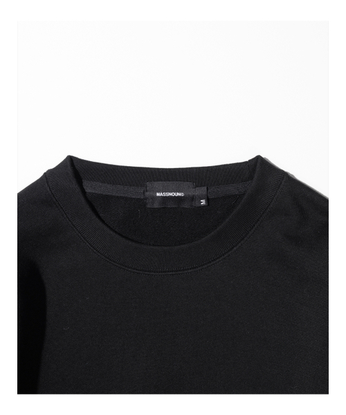 MASSNOUN(マスノウン)の「リスティクティッドエリア ヘビーオーバーサイズマンツーマンTシャツ MSHCR002-BK(スウェット・レディース・その他・SMALL/MEDIUM/XL)」の5枚目の写真