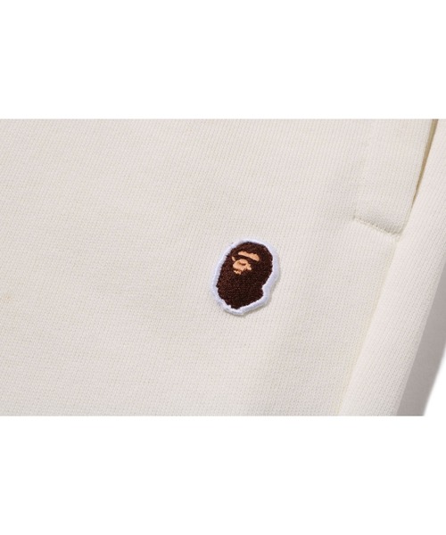 A BATHING APE（アベイシングエイプ）の「ONE POINT REGUALR FIT SWEATPANTS（スウェットパンツ・メンズ・グレー/アイボリー/ブラック・LARGE/MEDIUM/X-LARGE/SMALL/XX-LARGE）」の7枚目の写真