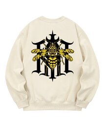 KMC0043 バンブルビー 裏起毛 スウェット - クリーム