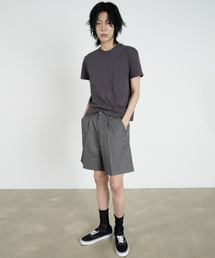 DUSTYWHITE（ダスティーホワイト）の「チャコールタイダイクロップTシャツ（Tシャツ/カットソー）」