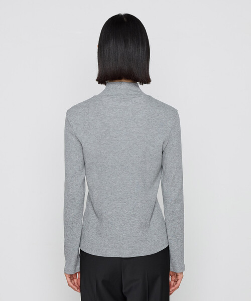 COMME CA（コムサ）の「〔 TALLサイズ 〕 コットンウールテレコ プルオーバー（Tシャツ/カットソー・レディース・サックスブルー/ブラック/トップグレー・13号/15号）」の18枚目の写真