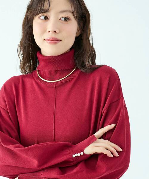 le.coeur blanc(ルクールブラン)の「O フラットネックカフ(ネックレス・レディース・ゴールド・FREE)」の5枚目の写真