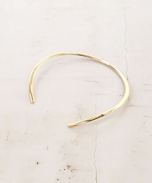 le.coeur blanc(ルクールブラン)の「O フラットネックカフ(ネックレス・レディース・ゴールド・FREE)」の18枚目の写真