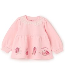 ウサギアップリケ ハートジャガードワンピース（その他ベビーウェア