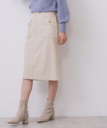 index | ポケットタイトスカート【洗濯機OK/イージーケア/防シワ】(スカート)