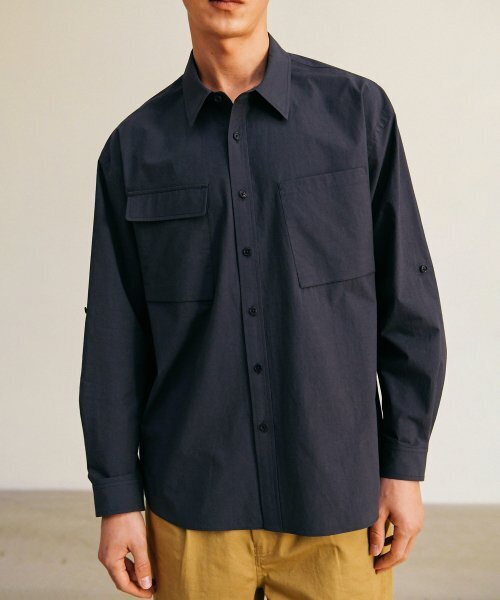 YALE(イェール)の「60S TYPEWRITER DOUBLE POCKET SCROLL SLEEVE SHIRT BROWN(シャツ/ブラウス・レディース・その他・SMALL/X-LARGE/MEDIUM/LARGE)」の16枚目の写真