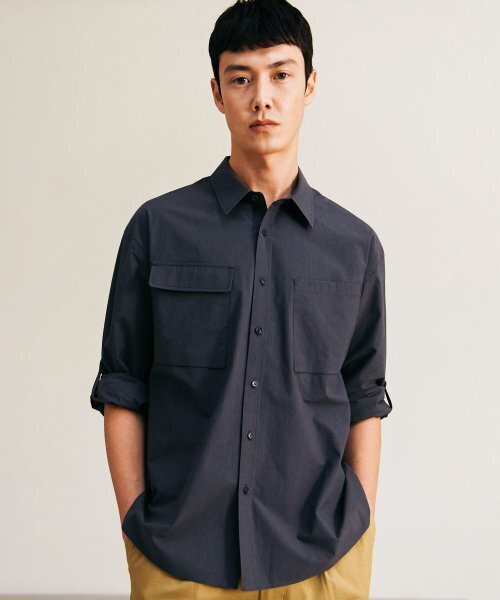 YALE(イェール)の「60S TYPEWRITER DOUBLE POCKET SCROLL SLEEVE SHIRT BROWN(シャツ/ブラウス・レディース・その他・SMALL/X-LARGE/MEDIUM/LARGE)」の18枚目の写真
