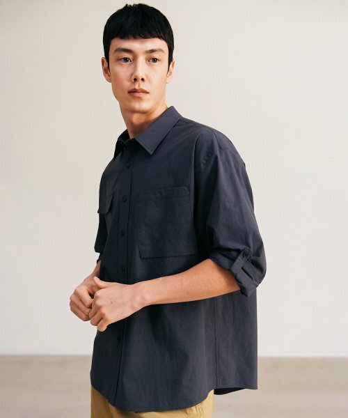 YALE(イェール)の「60S TYPEWRITER DOUBLE POCKET SCROLL SLEEVE SHIRT BROWN(シャツ/ブラウス・レディース・その他・SMALL/X-LARGE/MEDIUM/LARGE)」の19枚目の写真