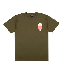 LABアイスクリーム 半袖Tシャツ オリーブ