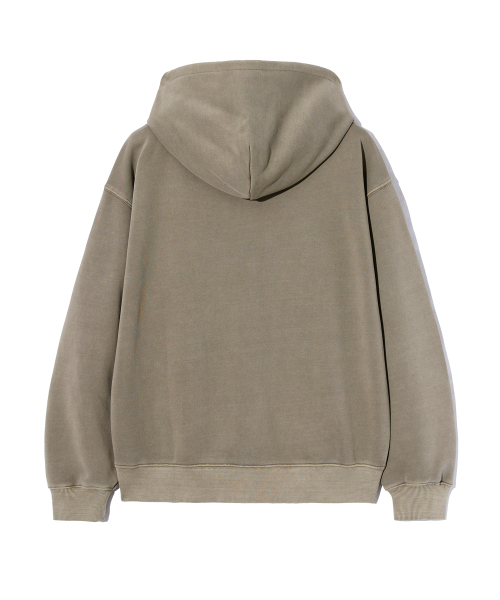 YALE(イェール)の「Yロゴピグメントフードジップアップベージュ(パーカー・レディース・その他・SMALL/MEDIUM/LARGE/X-LARGE)」の2枚目の写真