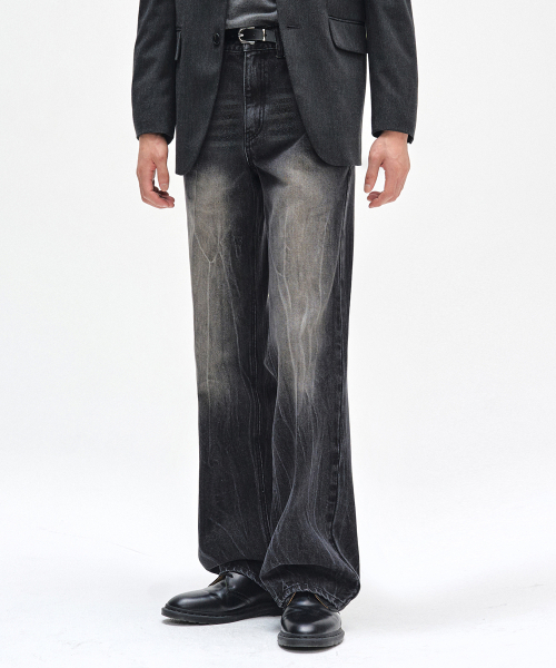 DECET（デケト）の「Dawn Semi Flared Jeans DCPT044CRBlackB（デニムパンツ・レディース・その他・26/28/30/32/34）」の14枚目の写真