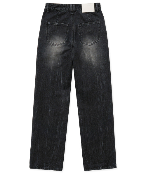 DECET（デケト）の「Dawn Semi Flared Jeans DCPT044CRBlackB（デニムパンツ・レディース・その他・26/28/30/32/34）」の9枚目の写真