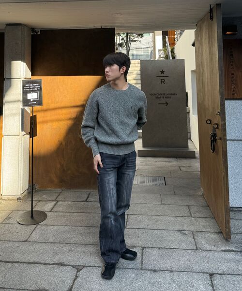 DECET（デケト）の「Dawn Semi Flared Jeans DCPT044CRBlackB（デニムパンツ・レディース・その他・26/28/30/32/34）」の22枚目の写真