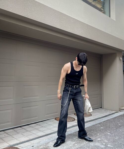 DECET（デケト）の「Dawn Semi Flared Jeans DCPT044CRBlackB（デニムパンツ・レディース・その他・26/28/30/32/34）」の20枚目の写真