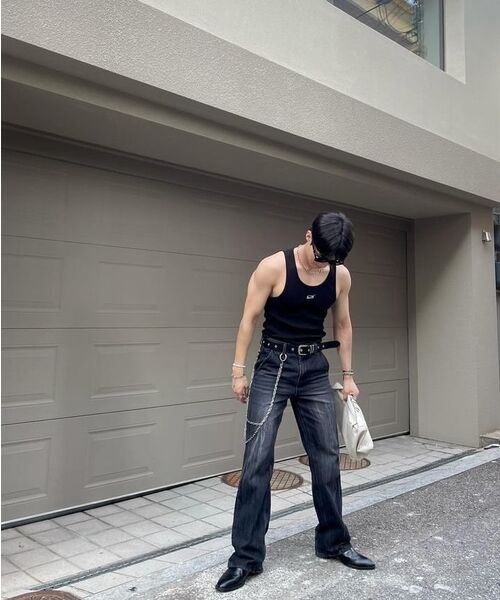 DECET（デケト）の「Dawn Semi Flared Jeans DCPT044CRBlackB（デニムパンツ・レディース・その他・26/28/30/32/34）」の21枚目の写真