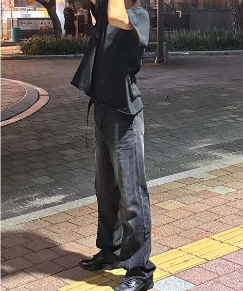 DECET（デケト）の「Dawn Semi Flared Jeans DCPT044CRBlackB（デニムパンツ・レディース・その他・26/28/30/32/34）」の15枚目の写真