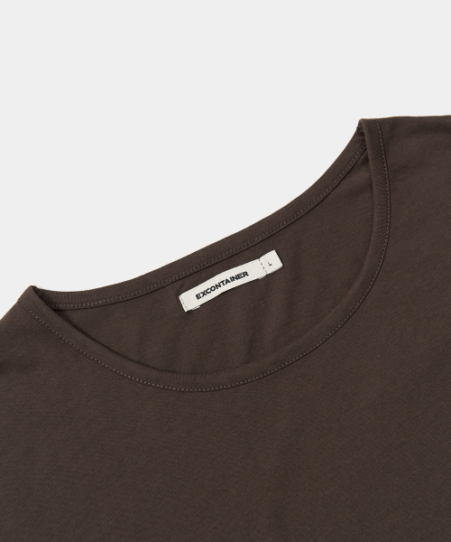 EXCONTAINER(エックスコンテナ)の「ヴィンテージレイヤードロングスリーブ (BROWN)(Tシャツ/カットソー・メンズ・その他・MEDIUM/LARGE/X-LARGE)」の2枚目の写真