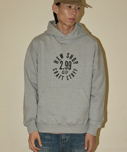 CAMEL WORK(キャメルワーク)の「NO.099 セリング 2.99 フードパーカー(グレー)(パーカー・メンズ・その他・MEDIUM/LARGE/X-LARGE)」の1枚目の写真