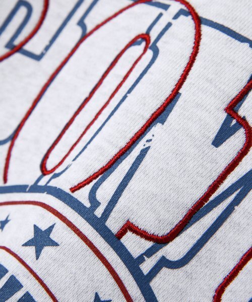 Diamond Layla（ダイアモンドレイラ）の「Time Flow Overlap Sweatshirt T81 - White Melange（スウェット・レディース・その他・LARGE/MEDIUM/X-LARGE）」の7枚目の写真